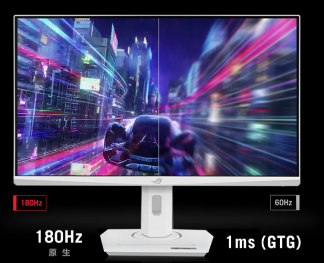 选！ROG吹雪系列显示器高能电竞尊龙凯时app纯白高颜值桌搭优(图2)